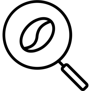Traceability Coffee Black Icon